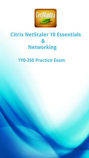Citrix CCP-N NetScaler 10 Prep