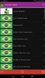 Lauriete Letras Screenshots 1