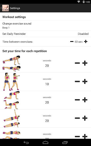 【免費健康App】12 Minute Ladies Workout-APP點子