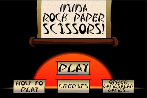 Ninja Rock Paper Scissors