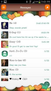 How to install GO SMS - Sparkling Hearts 5 1.1 apk for android