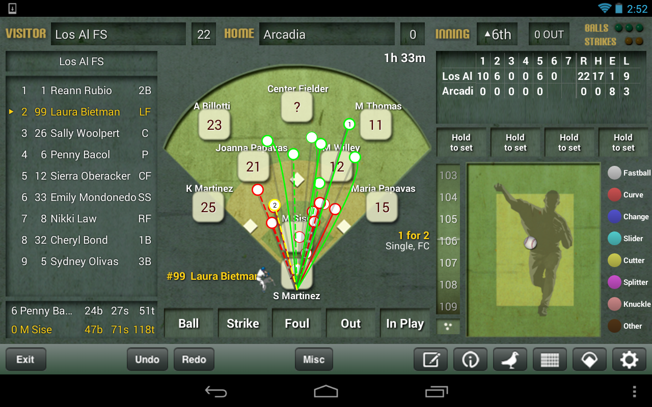 iScore Baseball/Softball Android Apps on Google Play