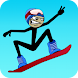 Stickman Snowboarder icon