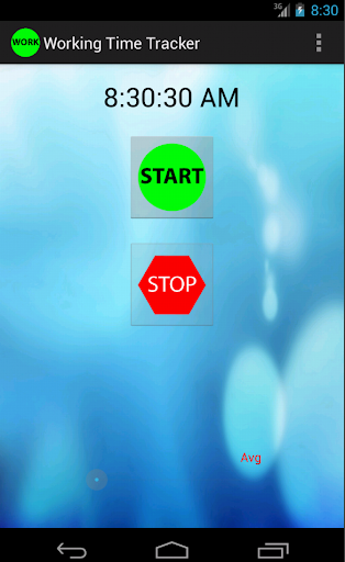 Working Time Tracker