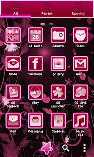 Fairy Pink Go Launcher EX Screenshots 3