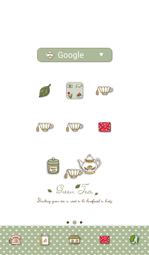 green tea dodol theme