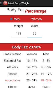 Ideal Body Weight, BMI Screenshots 2