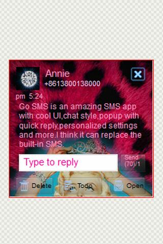 【免費個人化App】GO SMS Marilyn Monroe pink-APP點子