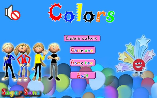 Kids games : learning colors