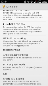 Screenshot MTK Suite v1.0