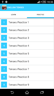 English Tenses - screenshot thumbnail