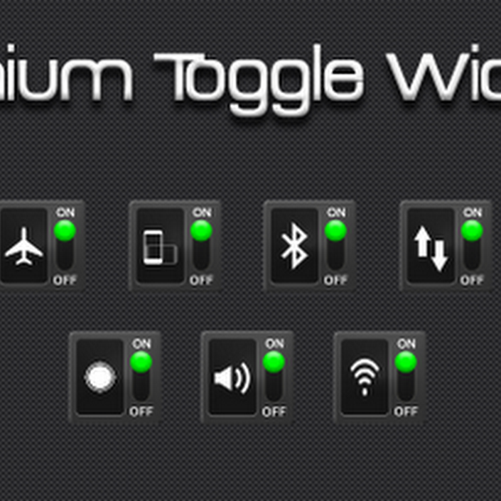 Premium Toggle Widgets v1.0.4 Full Apk