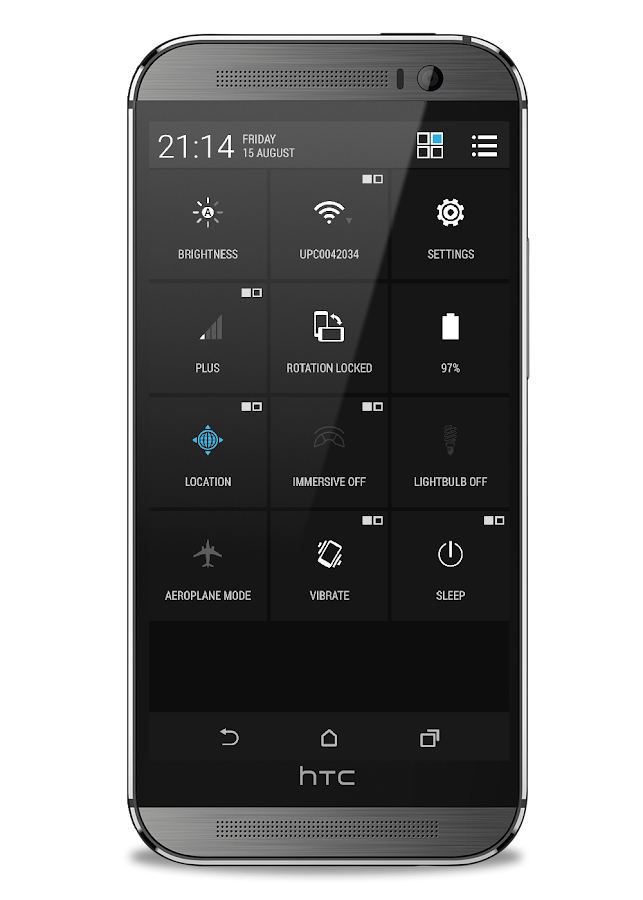 HTC One M8 Sense 6 Theme - screenshot