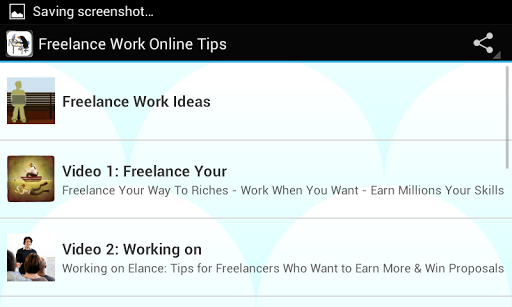 【免費商業App】Freelancer Work Online Tips-APP點子