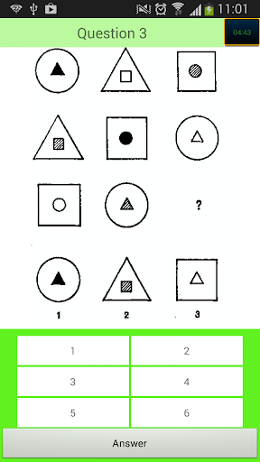 Quick IQ Brain test