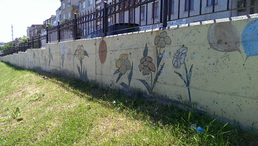 Çiçekler Mural