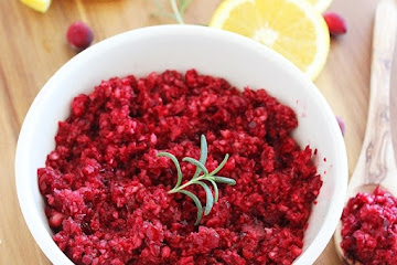 Quick &amp; Easy Cranberry Orange Relish