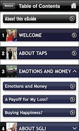 TAPS - Benefits & Finance poster 1