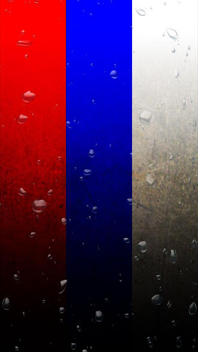 Russia flag water effect LWP