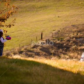 Who is walking Who? by Keith Bryant - Babies & Children Children Candids