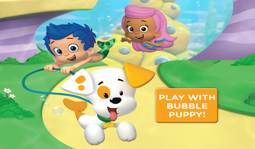 Android application Bubble Puppy - Play &amp; Learn screenshort