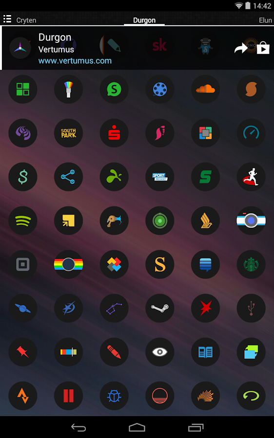    Durgon - Icon Pack- screenshot  