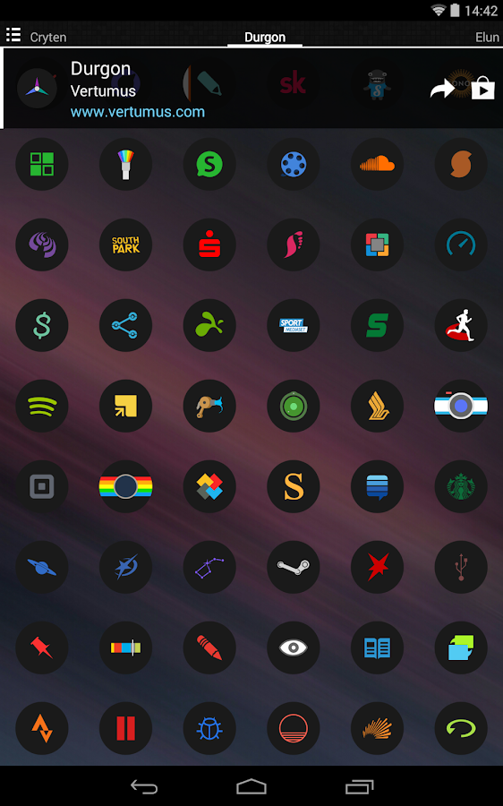 Durgon - Icon Pack - screenshot