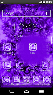 download Next Launcher Theme CrystalPur free