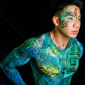 One With The Nature by JD Pascual - People Body Parts