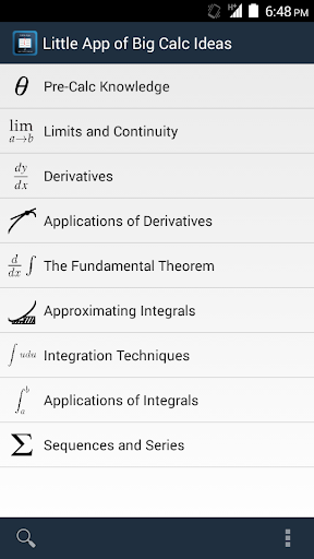 Little App of Big Calc Ideas