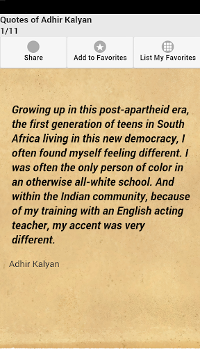 Quotes of Adhir Kalyan