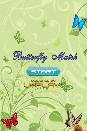 Butterfly Match Game For Kids