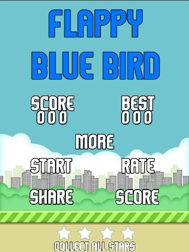 Flappy Blue Bird