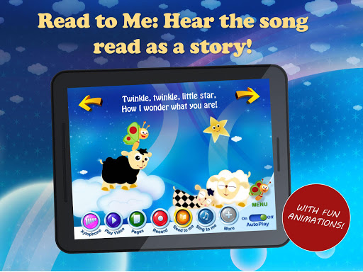 【免費書籍App】Twinkle Star Song Book -BabyTV-APP點子