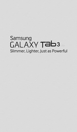 Galaxy Tab3 lite Retailmode