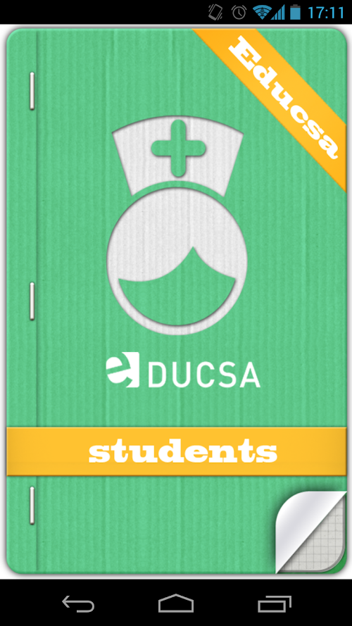 Android application NandaNocNicStudents screenshort
