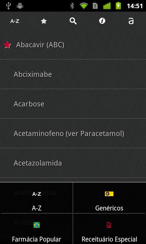 Medicamentos de A a Z Screen 3