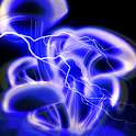 Blue Glowing Mushrooms LWP