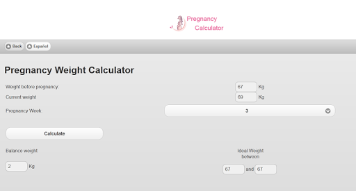 Calculadora embarazo