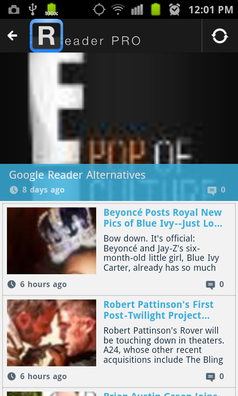 Reader PRO Screen 2