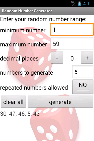 Random Number Generator