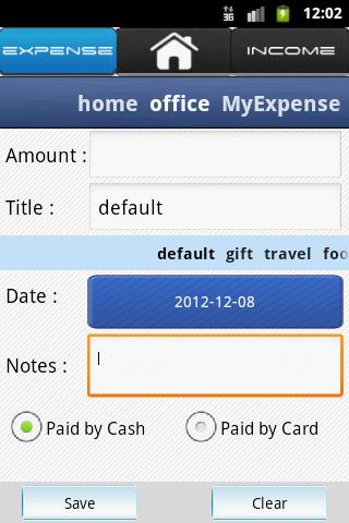 Expense Tracker-Money Manager