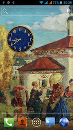 Виджет старинные часы poster 1