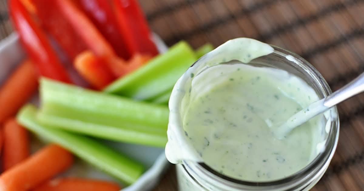 Vegetable Dip with Ranch Dressing Recipes Yummly