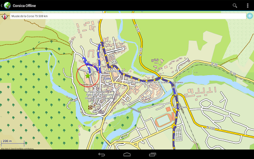 【免費旅遊App】Offline Map Corsica, France-APP點子