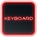 Glow Legacy Red Keyboard Skin Apk