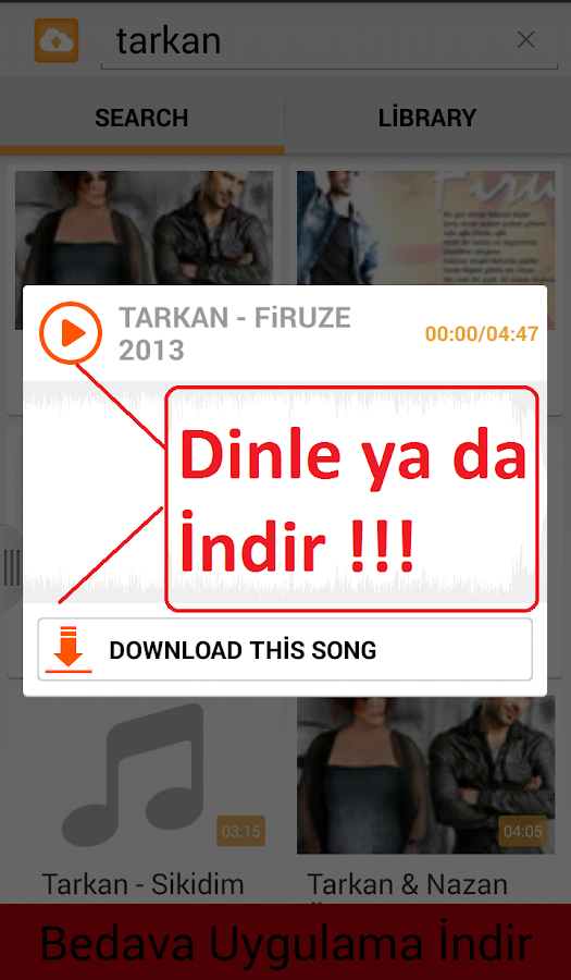 Müzik İndir - Bedava MP3 - screenshot