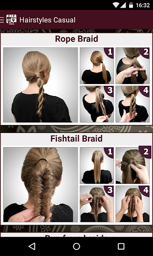 Casual Hairstyles tutorial