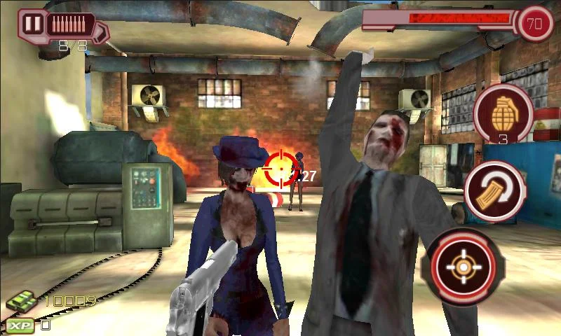 تحميل اللعبة الرائعه sniper zombie للاندرويد 4 Zombie Sniper 3D II - screenshot
