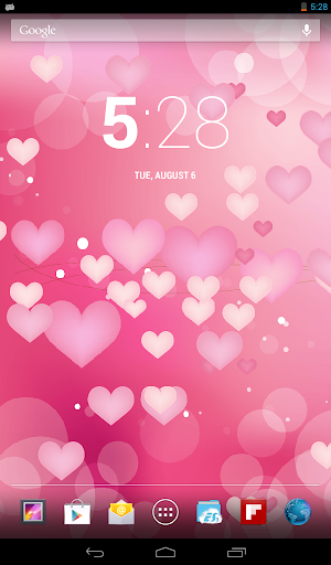 【免費個人化App】Sweet Heart Live Wallpaper-APP點子